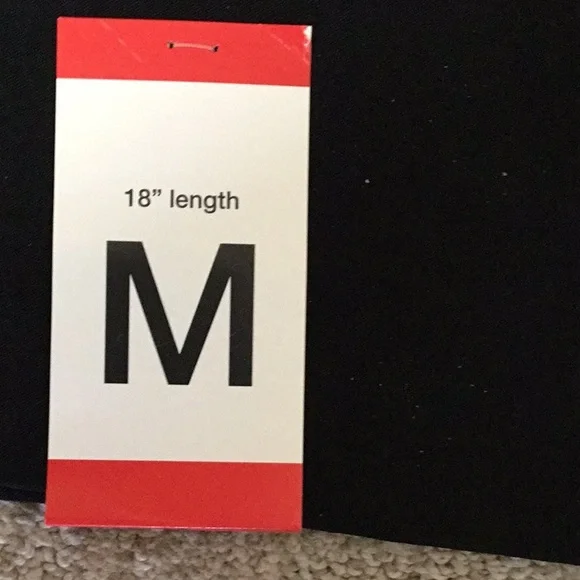 SC & Co Black Skort size M w/pockets - Picture 2 of 7